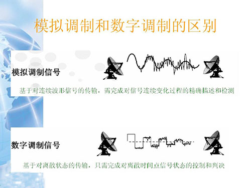 什么是模拟调制？和数字调制技术有哪些区别？